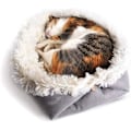 Miniatyrbild 3 av 4: 1 st Dual Use Plush Pet Mat Multifunktionell Vinter Varm Kattmatta S