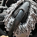 Miniatyrbillede 5 af 5: 2 stk. Super blød mikrofiber bil dash støvbørste til bilrengøring