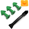Miniatyrbild 1 av 5: 5-pack Multi-Edge Silikonfogtätningsverktygssats för Kök Badrum