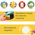 Miniatyrbilde 5 av 5: Eggkutter, 4 i 1 Egg Slicer i Rustfritt Stål, for Hardkokte Egg, Jordbær, Kiwi