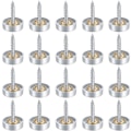 Miniatyrbild 1 av 5: 20-pack borstade spegelskruvar 16 mm dekorativa skruvar i rostfritt stål