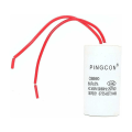 Miniatyrbild 2 av 3: 2 st CBB60 AC 450V Cylinder Motor Run Kondensator Driver 2 WireCBB60【10UF】