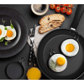 Miniatyrbilde 4 av 5: Eggesirkel, 4-pak rustfritt stål eggekokeringer, stekte egg og omelett