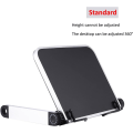 Miniatyrbillede 3 af 5: Tablet Stand Holder Desktop Justerbar Aluminium Læsebog Brac