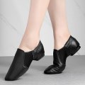 Miniatyrbilde 2 av 5: Lær Jazz slip-on dansesko, egnet for jenter, gutter og småbarn bla