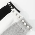 Miniatyrbilde 4 av 5: Fleece Socks Leggings, Svart