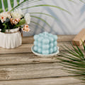 Miniatyrbild 4 av 5: 4 stycken bubbel ljus, doftljus naturliga sojavax aromaterapi bubbla