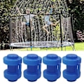 Miniatyrbild 5 av 5: Trampolin inhägnad stolpe keps plast trampolin ben kepsar (8 st)