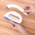 Miniatyrbilde 3 av 5: Rengjøringsbørste, 2 i 1 baderom rengjøringsbørste skrubber for kjøkken baderom Universal Brush Joints