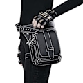 Pikkukuva 3 / 5: Steampunk vyölaukku Fanny Pack Muoti Gootti Nahkainen Olkalaukku Crossbody Me