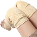 Miniatyrbild 4 av 5: Vintervarma fleece leggings i hudfärg
