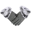 Miniatyrbild 1 av 4: Dam Vinter Varma Handskar, Dam Vinter Pekskärmshandskar Varma Tjocka Vinter Pekskärmshandskar kompatibla Damer, Dam Vinter Stickade Handskar med