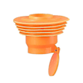 Miniatyrbild 1 av 5: Avlopp Anti-backflow Silikon Luktfri Avloppsfälla Avloppsrör Tätning För Ho