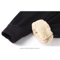 Miniatyrbilde 4 av 4: Hettegensere for kvinner Vinter Fleece Genser - Full Zip Up Tykk Sherpa Foret