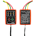 Miniatyrbillede 4 af 5: Fasefølge Tester, 60V~600V AC, 20-400 Hz, med Summer Tester og Krokodilleklemmer