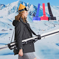Miniatyrbillede 3 af 4: Skistroppe - Skistroppe, ekstra brede stropper for overlegen komfort - Mænd, kvinder