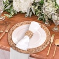 Miniatyrbilde 4 av 5: 6 stk vanndamask boho serviettringer, bondehus serviettringer sett med 6, rotting serviettringer, boho servietter, natur serviettringer for fest, bryllup, rekvisita