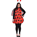 Miniatyrbillede 1 af 2: Mariehøne Kostume Sæt Jul Dame Bi Cosplay Kostume