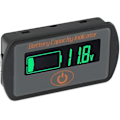 Miniatyrbillede 1 af 5: 2 i 1 Batterikapacitetsindikator SOC Spændingskapacitetskombinationsmåler Blysyremåler 12V 24V 36V 48V Lithium Li-ion 2S~15S 7.4V~56V