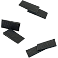 Pikkukuva 3 / 5: 57mm x 32mm Lasitusvälilevy ikkunoiden lasitukseen, lasilattioiden shim lasitiivistevälilevyt, musta (100 kpl)