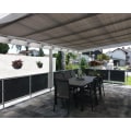 Miniatyrbillede 4 af 4: Rektangulær skygge sejl Anti-UV, holdbar, perfekt til terrasse, have, (2 x 3 m, grå)