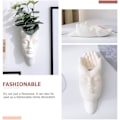 Miniatyrbilde 3 av 5: Hjemmedekor Ansikts Blomsterpotte Hode Planter Pot Sukkulent Planter Planter Menneskelig Ansikt Formet Hage Pot Harpiks Figur Blomsterpotte Planter Beskrive