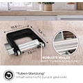 Miniatyrbillede 3 af 5: Tandpastatubepresser, Metal Tandpastatubepresser til Kunstnere, Salonmalere (Sort)