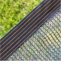 Miniatyrbillede 4 af 4: 3*3m Skygge Sejl Skygge Klud Sol Sejl Mesh Sort Sol Sejl Netting til Drivhus Planter Patio Plæne Mesh