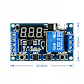 Miniatyrbild 2 av 5: 6-30V Justerbar Relä Timer Cykel Modul Switch Trigger Fördröjningskrets Kort