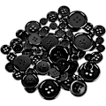 Miniatyrbillede 3 af 4: 160 stk. 4-huls Knapper, Sort Hvid Knapper, Harpiks Knapper, Sy på Runde Knapper, Harpiks Base Knapper, Sy på Knapper 10,13,15,50,25 mm