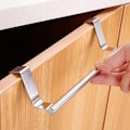 Miniatyrbilde 5 av 5: Håndkleholder over dør håndkle bar hengende holder rustfritt stål bad kjøkken