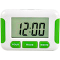 Miniatyrbillede 4 af 4: Direkte lednings digitalt ur med 5 separate multiple alarmer - Stoppur, pille
