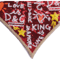 Miniatyrbillede 3 af 5: 5 stk. DIY Love Heart Sequin-patch, strygepatch til beklædning, taske, sko, kasketter