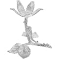 Miniatyrbillede 1 af 5: Rose Krystalboldholder Krystalbold Stativ Base Rose Blomsterformet Display Krystaller Kugleholder Dekorativ
