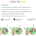 Miniatyrbild 4 av 5: Baby Yoda Fidget Toy - Söt Yoda Fidget Toy Pop Bubble som minskar stress och ångest