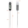 Miniatyrbillede 5 af 5: Køkkentermometer tilbehør madlavningstermometer, termometerprobe grilltermometer 5 sekunders LCD-skærm termometer til bagværk BBQ kød mælk C