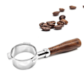 Pikkukuva 5 / 5: 58mm pohjaton portafilter espressokone ruostumaton teräs alaston portafil
