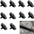 Pikkukuva 1 / 5: Universaalit auton lattiamaton pidikkeet, matonpidikepidikkeet, auton maton solki, universaali maton pidike, auton maton pidike liukumattomille auton lattiamatoille,