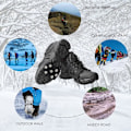Pikkukuva 3 / 5: Crampon Traction Cleats Anti-Skid Traction Grips Crampons Spikes