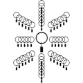 Pikkukuva 1 / 5: 50 kappaletta verhorinkuloita, sisähalkaisija 32 mm, ulkohalkaisija 39 mm