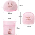 Miniatyrbilde 2 av 5: Netting BH for vaskemaskin Gjenbrukbar veske, Reise, Oppbevaring, Polyester Netting