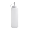 Miniatyrbilde 3 av 3: 1 stk 300 ml plast klar klemmeflaske for saus