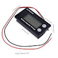 Miniatyrbillede 2 af 5: Vandtæt Lithium Voltmeter, Bil Motorcykel Spændingsmåler, Batterikapacitetsindikator 12V 24V 48V 72V DC 10V-100V Blysyre Lithium LiFePO4 Ternary