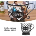 Miniatyrbillede 3 af 4: Kaffe Kapsel Opbevaringskurv, Vintage Kaffe Kapsel Opbevaringsboks, Espresso