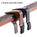 Miniatyrbild 2 av 5: Gitarr Capo för Akustisk och Elektrisk Gitarr Tillbehör 2-pack