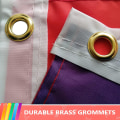 Miniatyrbillede 5 af 5: Flag 90 x 150 cm - Stor regnbueflag - Dobbelt slids stort flag - Flag Indoo