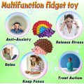 Miniatyrbillede 5 af 5: Dr.Kbder Pop Its Party Favors Pindsvin Dyr Sensorisk Montessori Legetøj Idé Fidget Legetøj Valentinsdag Gaver til Børn Klasseværelse Popitsfidgets til Piger Børn 3 4 5 6 7 8 9 10 11 12