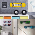 Miniatyrbild 3 av 5: Skateboard Väggmonterad Displayställ Skateboard Hängare Väggmonterad Deck Klar