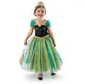 Söt prinsessa Anna klänning 140 cm