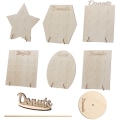 Miniatyrbilde 5 av 5: Premium Donut Veggstativ Gjenbrukbar Donut Holder Board Display 9 Donuts 40*30